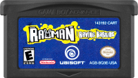 Rayman Raving Rabbids GameBoy Advance  box art